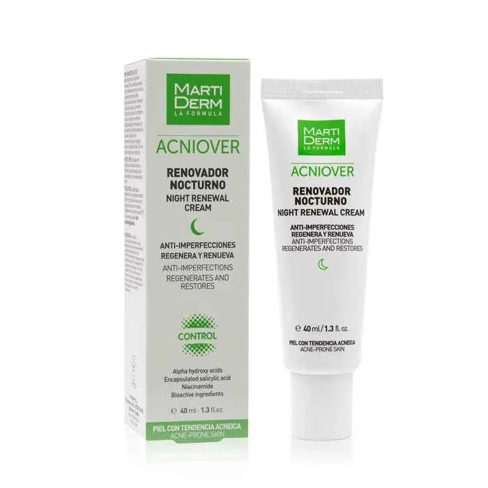 Martiderm Acniover Night Renewal Unisex, 40 ml