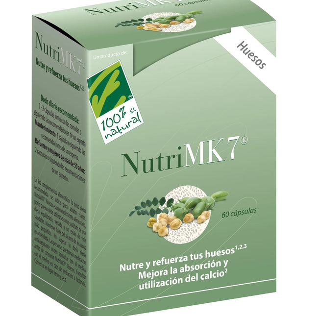 100%NATURA Nutrimk7 Huesos 60 Capsulas