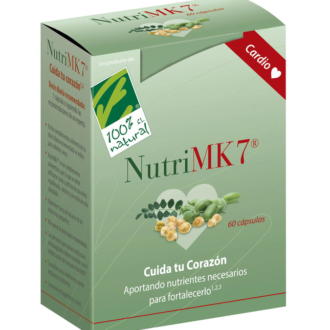 100%NATURA Nutrimk7 Cardio 60 Perlas