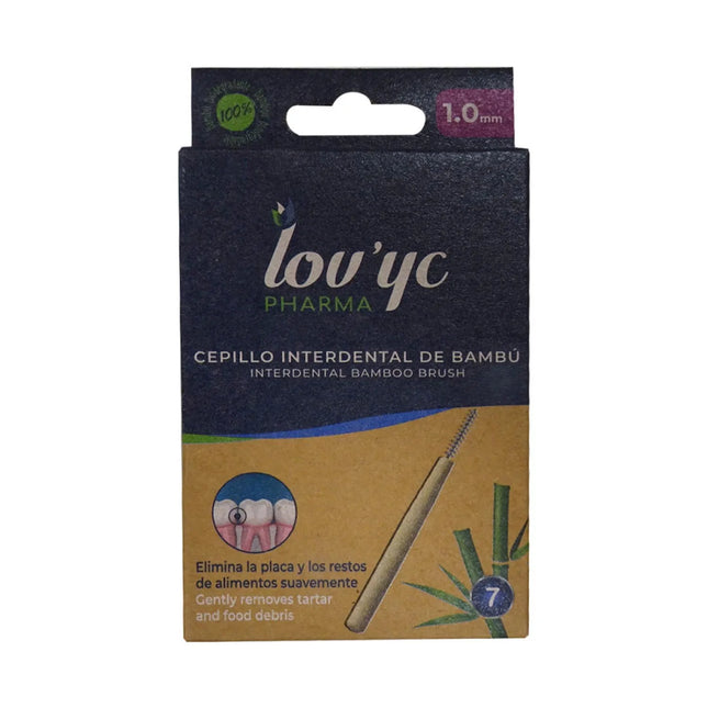 Elie Saab Lovyc Bambu Cepillo Interdental Caja, 1 Units
