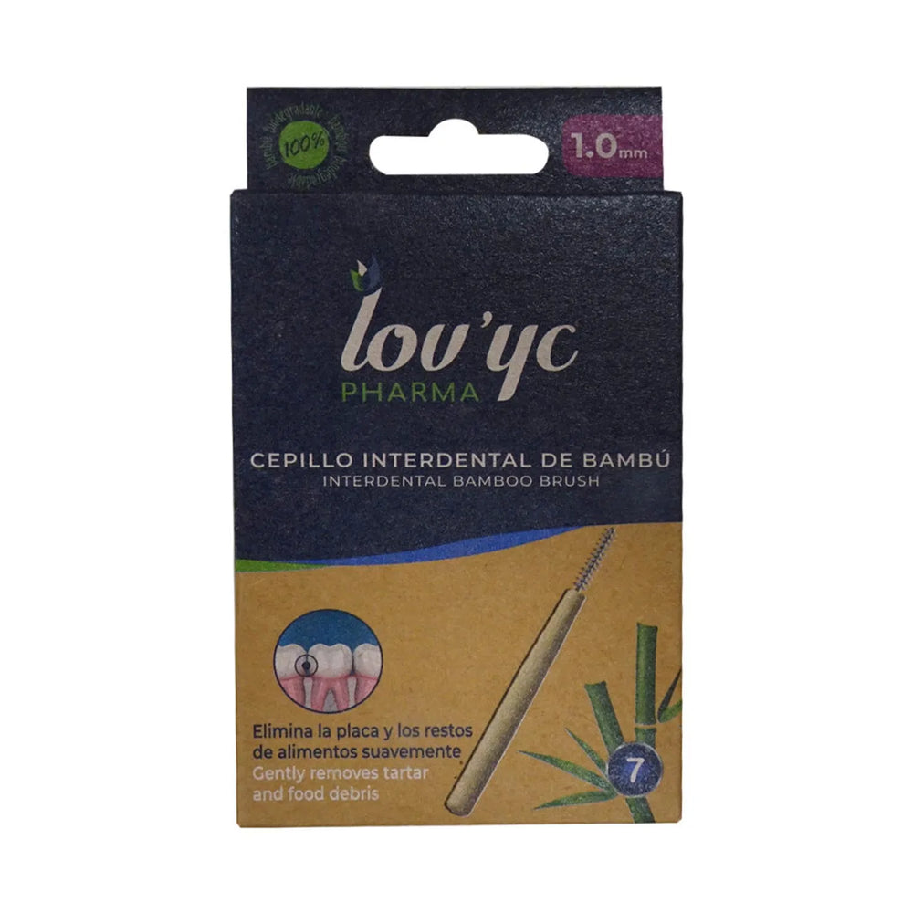Elie Saab Lovyc Bambu Cepillo Interdental Caja, 1 Units