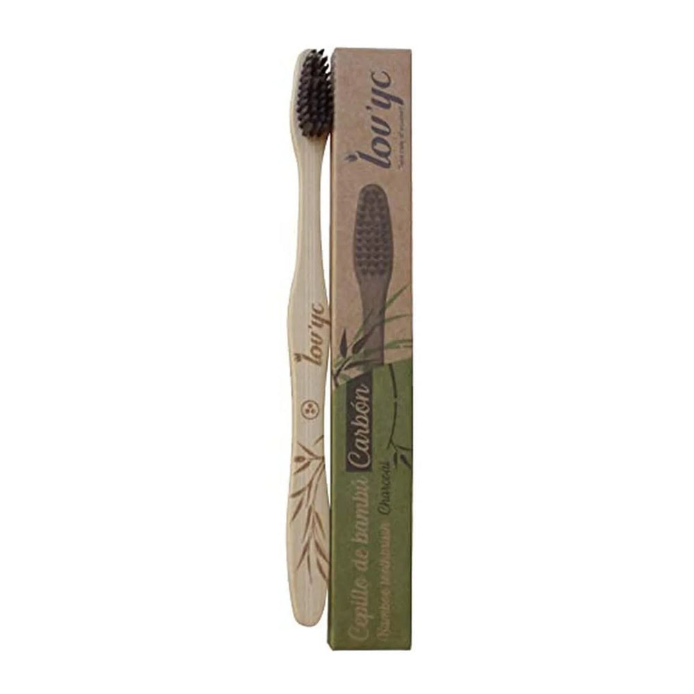 ELIE SAAB Lovyc Kids Cepillo De Dientes Bambu Verde Unisex, 1 Units