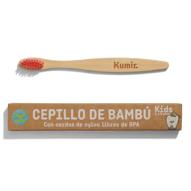 Elie Saab Lovyc Kids Cepillo De Dientes Bambu Rojo Unisex, 1 Units