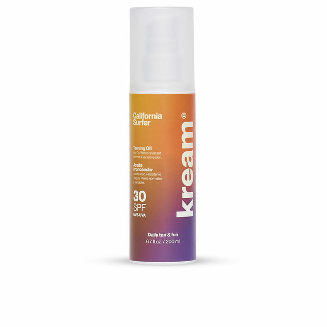 Kream California Surfer Aceite Bronceador Spf30 Unisex, 200 ml