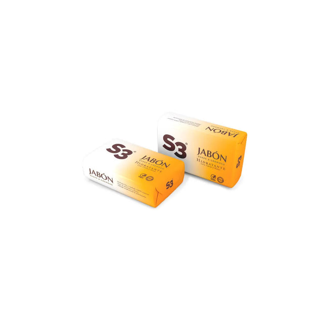 Legrain S3 Pastilla Jabon Hidratante Unisex, 2 X 125 g