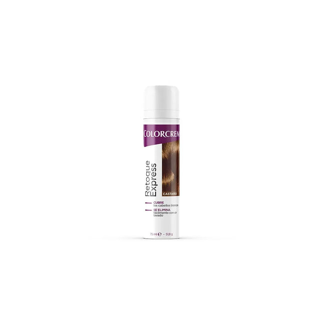 Eugene Perma Colorcrem Retoque Express Tinte – Spray 75 ml Castaño Unisex