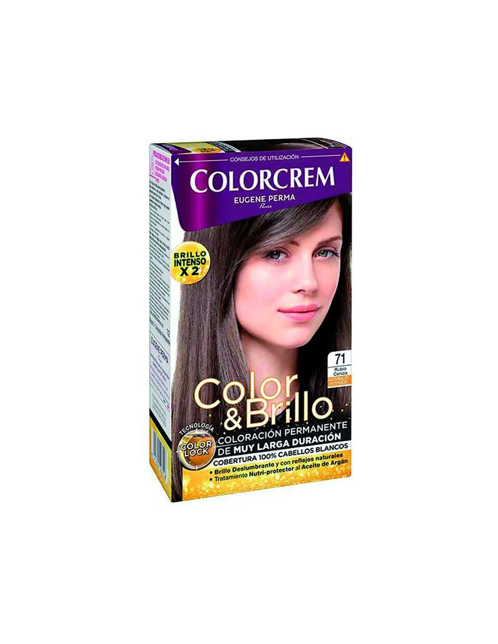 Naturtint Tinte Pelo Colorcrem 71 Rubio Ceniza Unisex