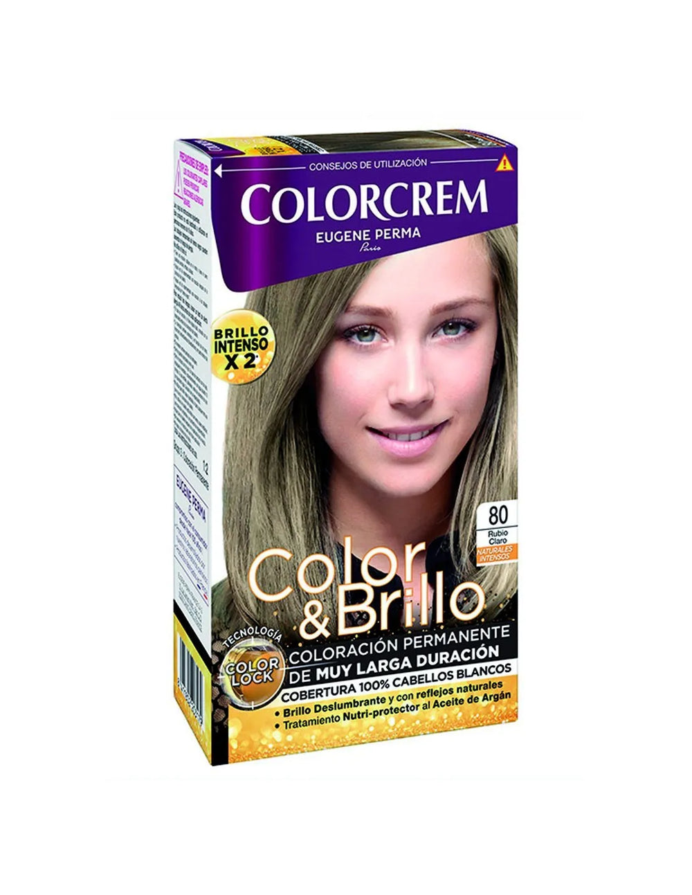 Eugene Perma Tinte Pelo Colorcrem 80 Rubio Claro Unisex