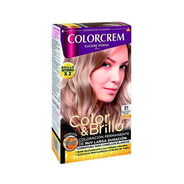 Eugene Perma Tinte Pelo Colorcrem 81 Rubio Claro Ceniza Unisex