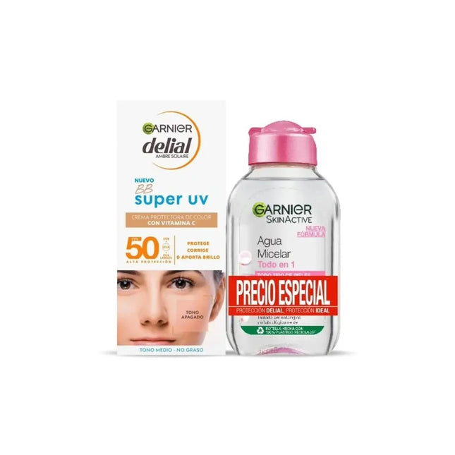 Delial Facial Bb Sun F50 50 ml Micel 100 Unisex