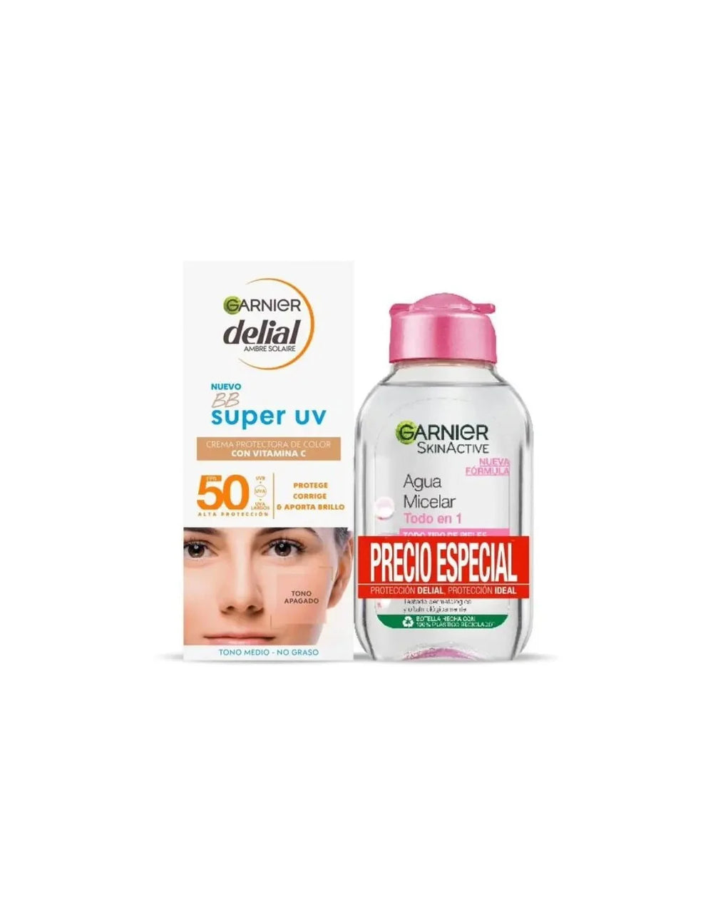 Delial Facial Bb Sun F50 50 ml Micel 100 Unisex