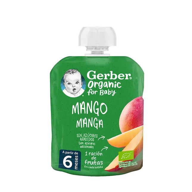Gerber Pouch Organic Handle Unisex, 90 g