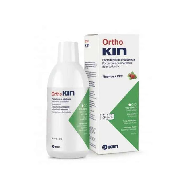 KIN Othokin Mouthwash Strawberry Mint, 500 ml