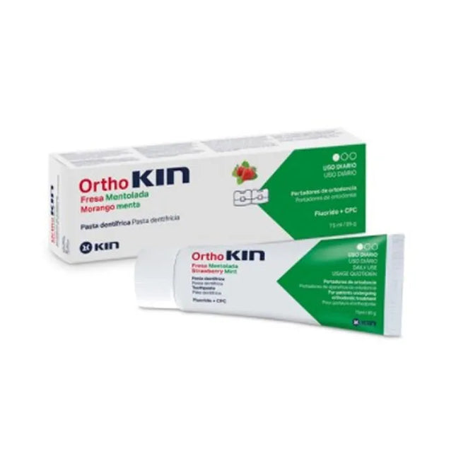KIN Orthokin Strawberry Mint Toothpaste, 75 ml