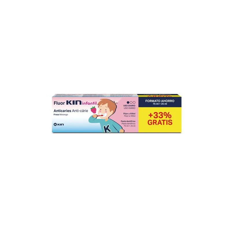 KIN Children's Travel Brush Toothpaste, 100 ml