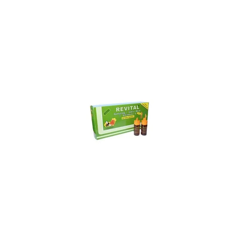 Pharma OTC Revital Ginseng Royal Jelly Vitamin C 20 Drinkable Phials