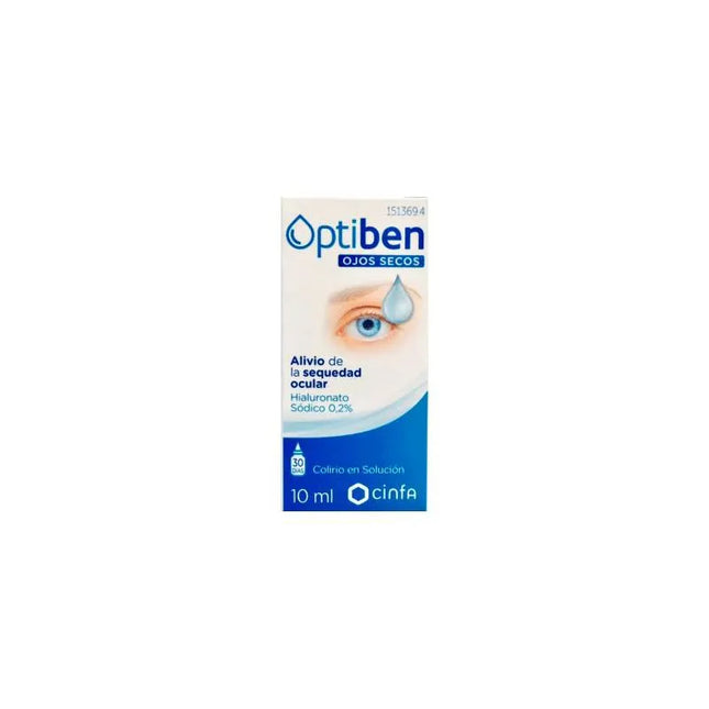 Optiben Optibén Dry Eye Drops, 10 ml