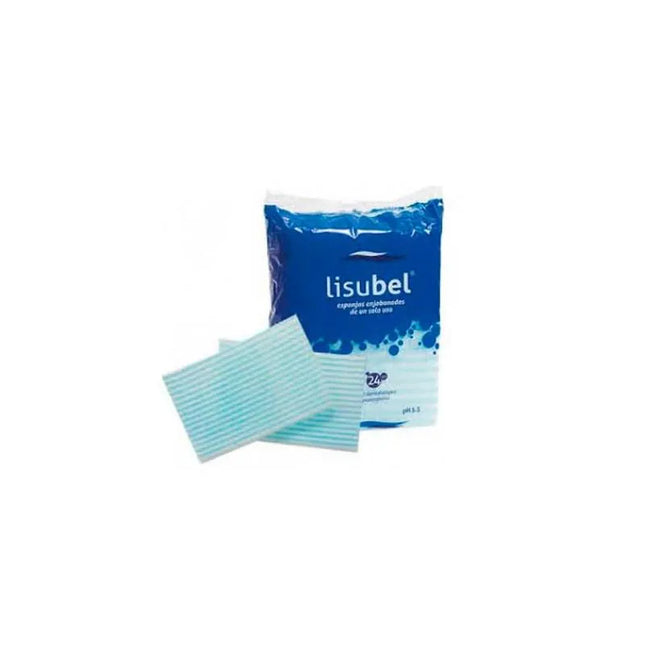 Lisubel Esponjas Jabonosas, 24 Units