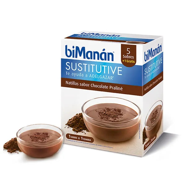 Bimanán Sustitutive Praline Custard, 5 Units