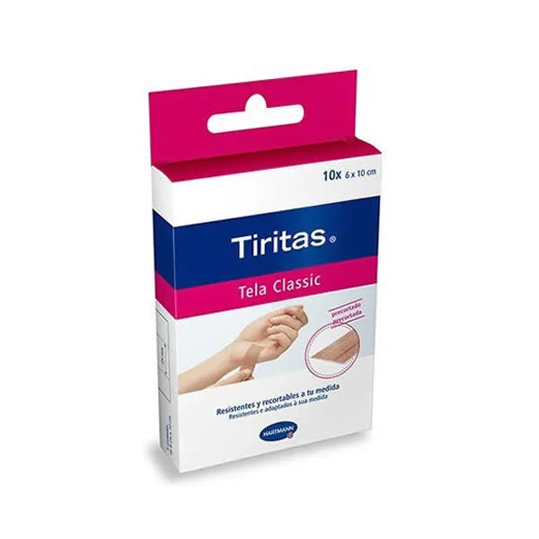 Hartmann Brand Aids Fabric 6x10cm, 10 Units