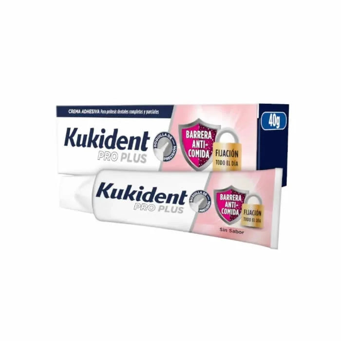 Kukident Pro Plus Adhesive – Cream All-Day Hold Flavorless, 40 g