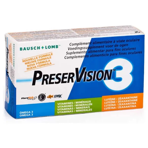 Bausch+lomb Preservision 3, 60 capsules