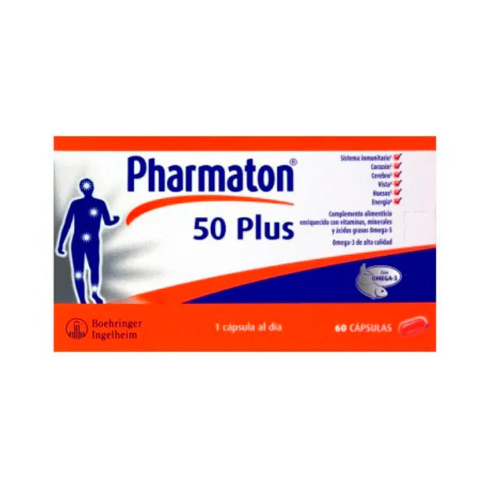 Pharmaton 50Plus, 30 capsules
