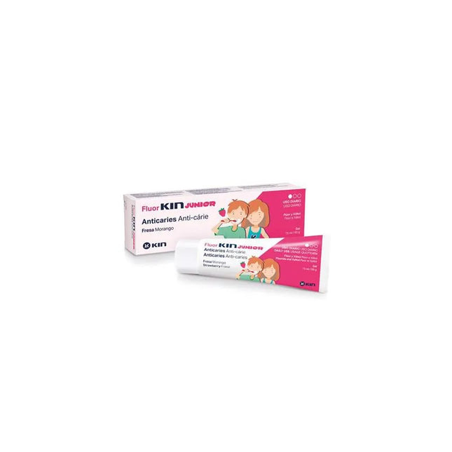 Fluor-Kin Junior Toothpaste Strawberry Flavour, 75 ml