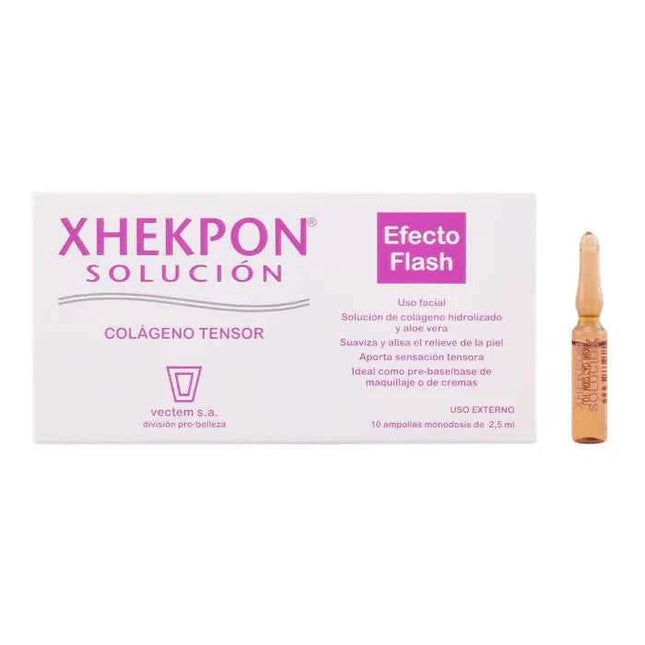 Xhekpon Tension Collagen Solution Unisex, 10 x 2.5 ml