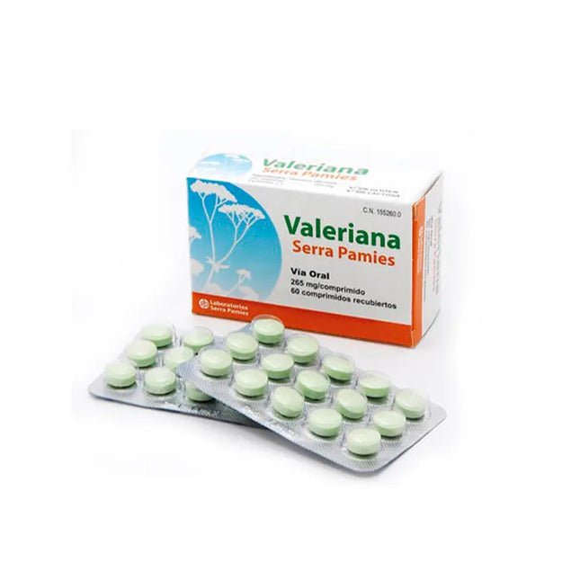 Serra Pamies Valerian 265mg, 60 tablets