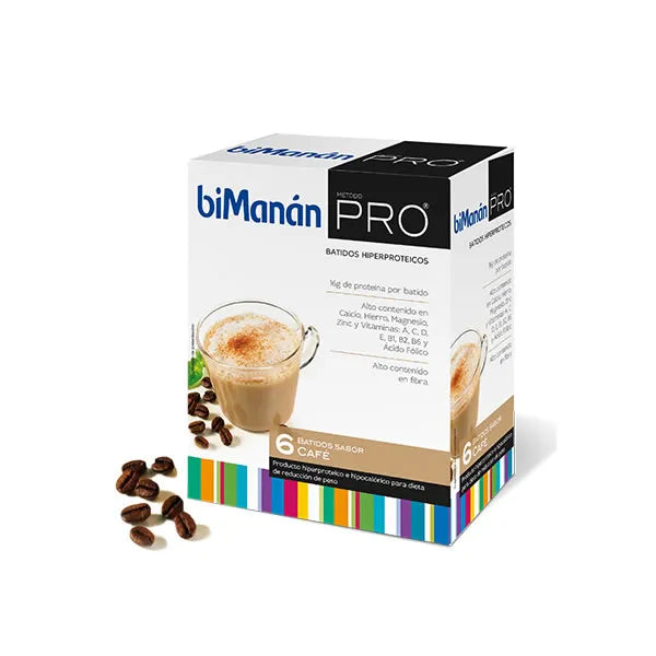 Bimanán Bimanan Pro Coffe Shake, 6 Units