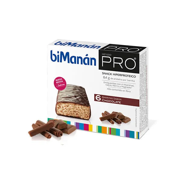 Bimanán Pro Choco Bars, 6 Units