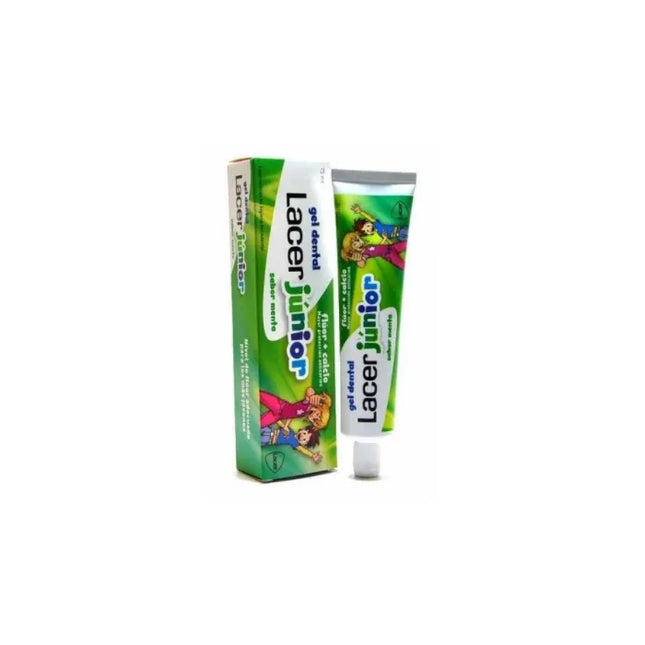 Lacer Junior Dental – Gel Mint, 75 ml