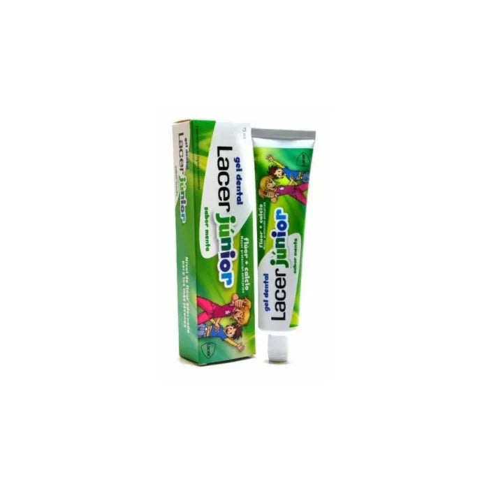 Lacer Junior Dental – Gel Mint, 75 ml