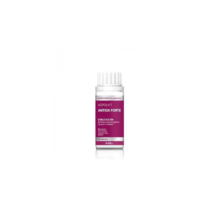 Interpharma Aspolvit Forte 60 capsules Antiox Antioxidant
