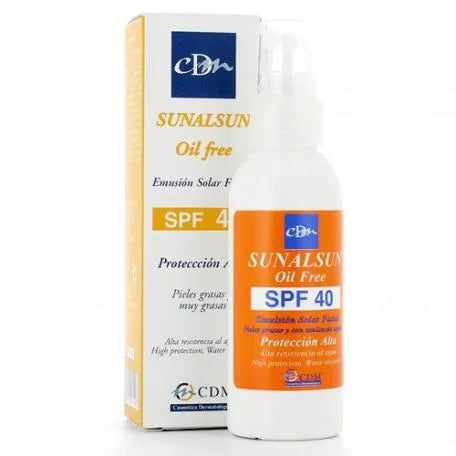 CDM Sunalsun Oil Free Protección Alta Fp40 75 ml Cdm