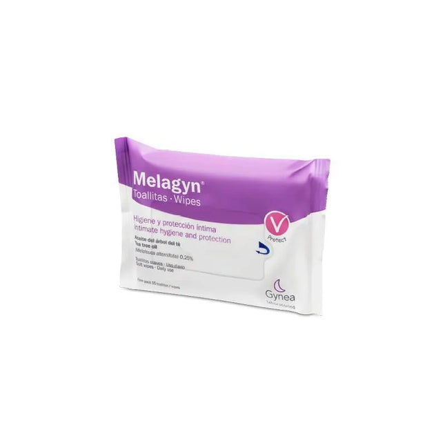 Gynea Melagyn Wipes, 15 Units