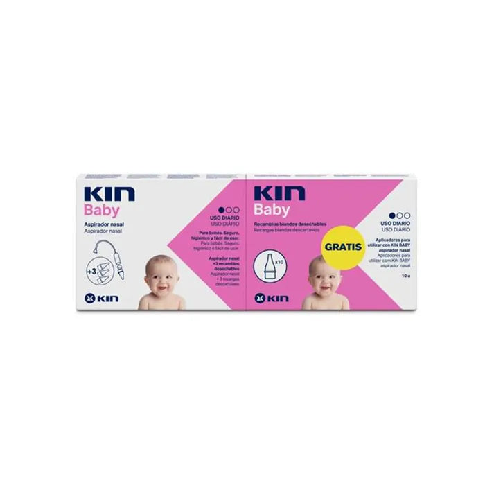 KIN Baby Nasal Aspirator + Free Refill