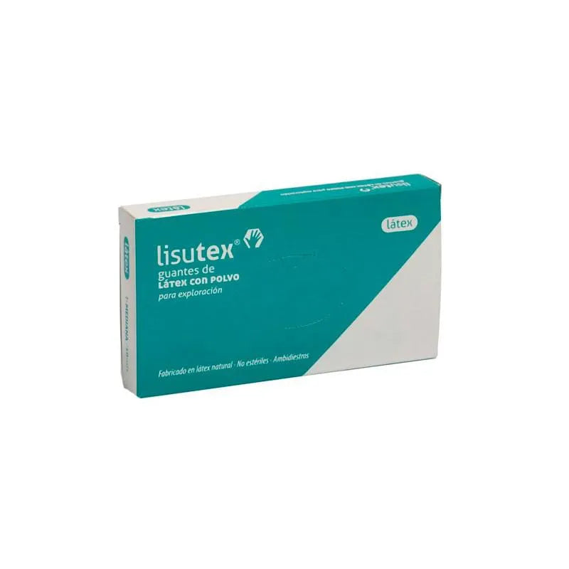 Lisutex Latex Gloves Large, 10 Pieces