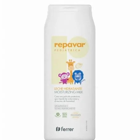 Repavar Pediátrica Milk Hidratante, 200 ml