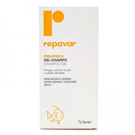 Repavar Pediatric Gel – Shampoo, 200 ml