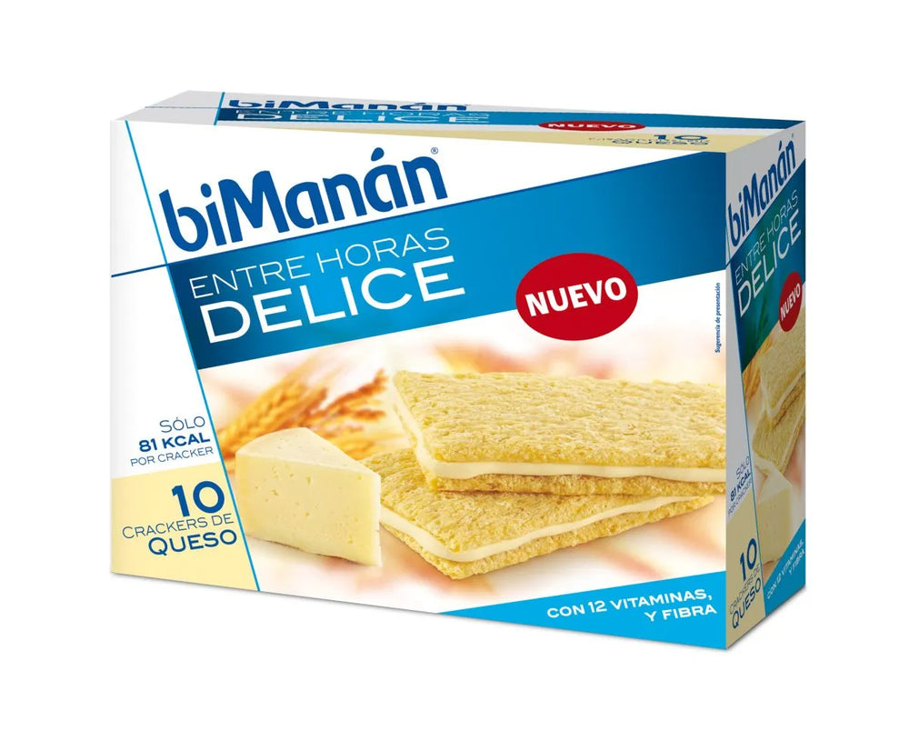 Bimanán Bekomplett Cheese Crackers, 10x 20 g