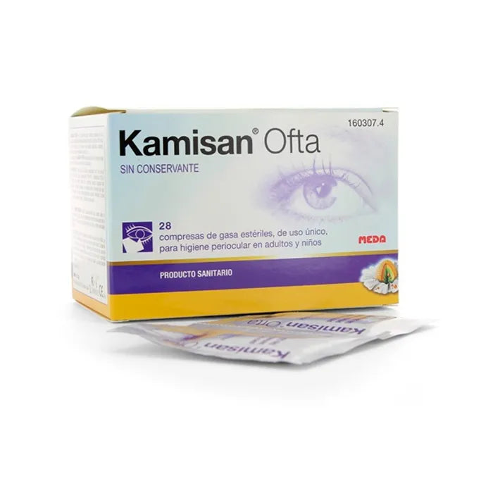 Mylan Kamisan Ofta Ophthalmic Sterile Gauze, 28 Units