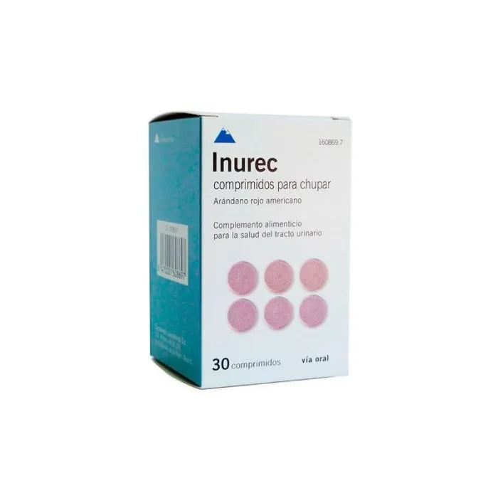 Farmasierra Inurec Orange Flavour, 30 tablets