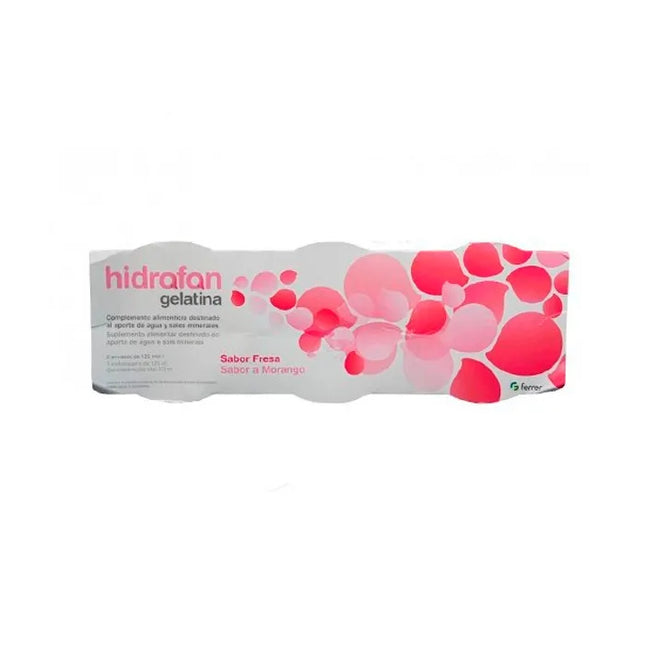 Ferrer Hidrafan Strawberry Jelly 125 ml 3 Jars