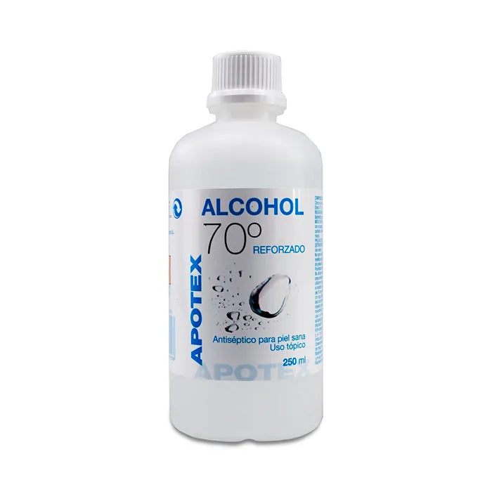 Apotex Alcochol 70º Reinforced Antiseptic, 250 ml