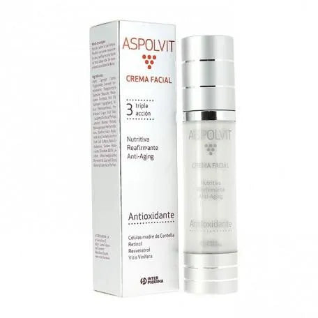 Interpharma Aspolvit Crema Facial Antioxidante, 50 ml