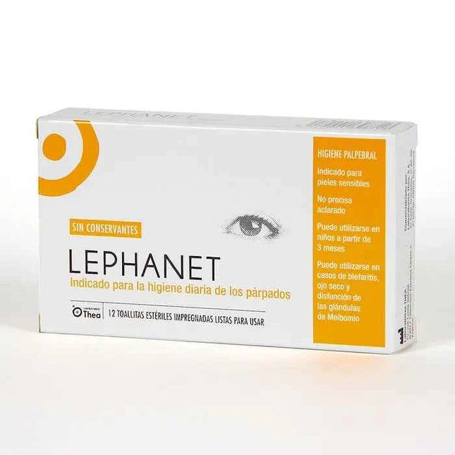 THEA Lephanet 12 Eye Cleansing Wipes Unisex