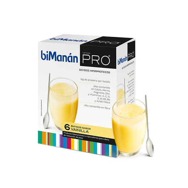 Bimanán Pro Vanilla Milkshake, 6 Units
