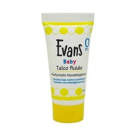 Evans Baby Talco Fluido, 75 ml